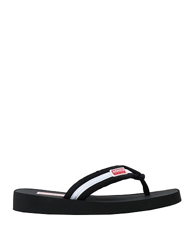 KENZO Infradito Nero 100% Fibre tessili