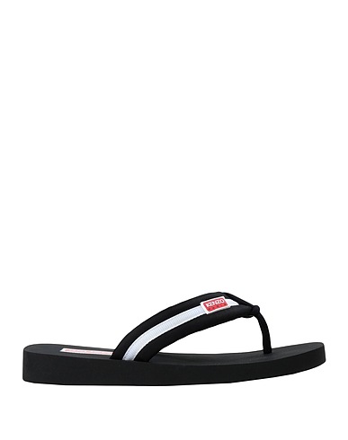 KENZO Infradito Nero 100% Fibre tessili