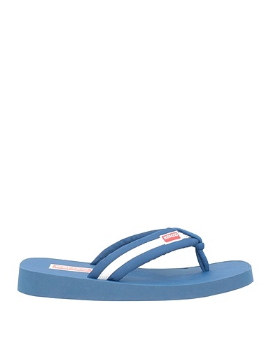 KENZO Flip flops Blue 100% Textile fibres