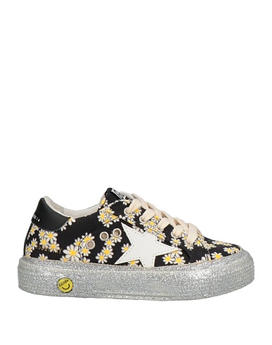 GOLDEN GOOSE Sneakers Nachtblau Leder, Gewebefasern