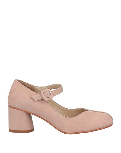 MANUFACTURE D'ESSAI Pump Taupe Leather