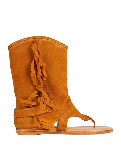 OVYÉ Ankle boot Tan Leather
