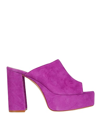BIANCA DI Sandali Magenta 100% Pelle