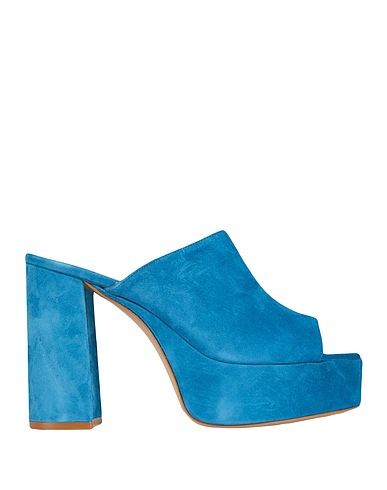 BIANCA DI Sandali Azzurro 100% Pelle