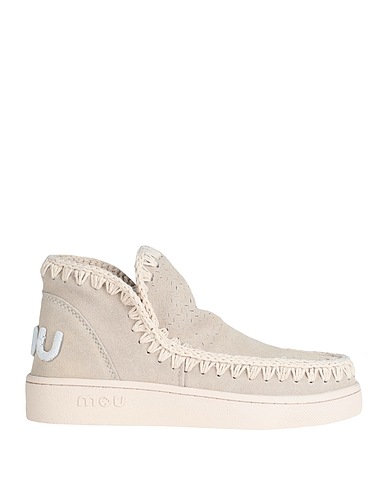 MOU Stivaletti Beige Pelle
