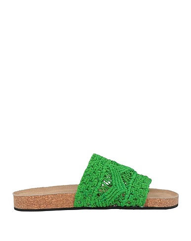 STRATEGIA Sandals Green Textile fibres