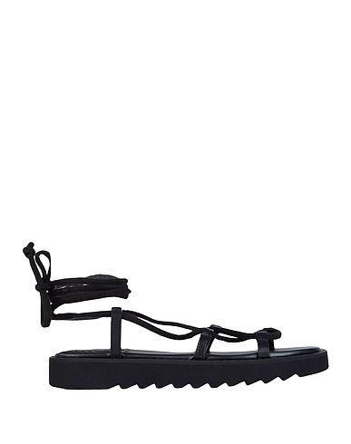 ONLY Sandals Black Textile fibres