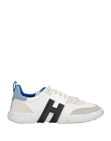 HOGAN Sneakers White Textile fibers, Leather