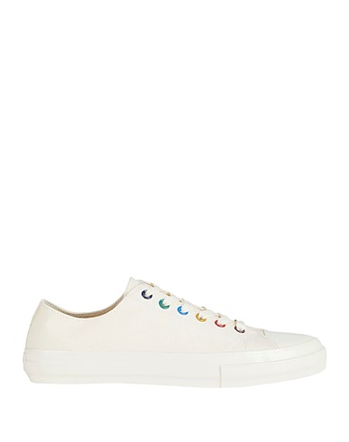 PS PAUL SMITH Sneakers Ivory 100% Cotton