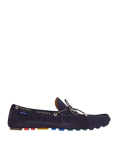PS PAUL SMITH Loafers Navy blue 100% Cow leather