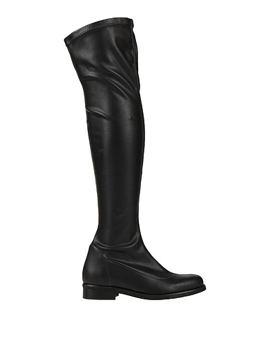 DIVINE FOLLIE Boots Black Soft Leather