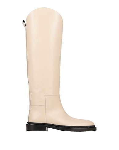 JIL SANDER Boots Ivory Leather