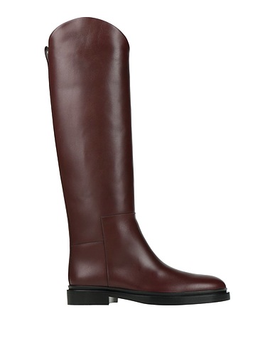 JIL SANDER Boots Plum Leather