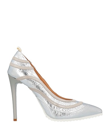 VIVIAN Pump Silver Textile fibers