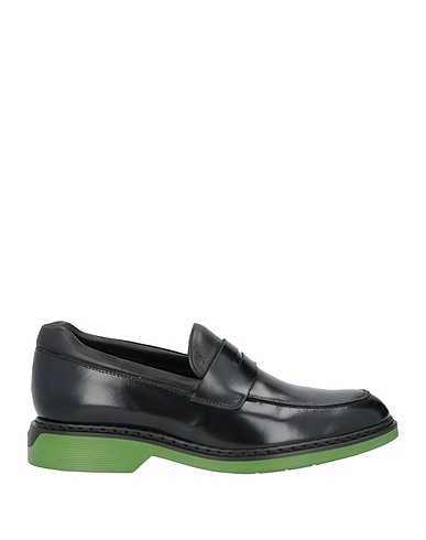 HOGAN Loafers Black Soft Leather