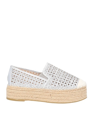 VIVIAN Espadrilles Silver Textile fibres