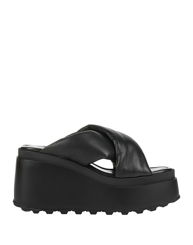 VIC MATIĒ Sandals Black Soft Leather