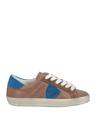 PHILIPPE MODEL Sneakers Khaki Soft Leather