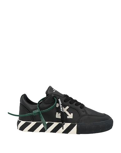OFF-WHITE™ Sneakers Black Soft Leather