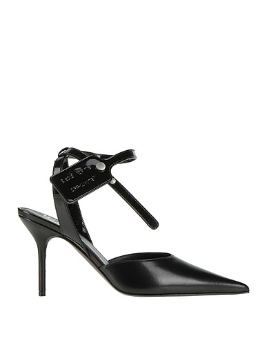 OFF-WHITE™ Court Black Leather
