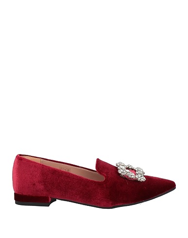 GENEVE Mocassino Bordeaux Fibre tessili