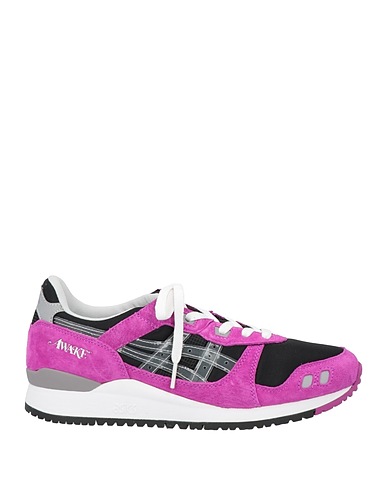 AWAKE NY x ASICS Sneakers Mauve Textile fibers, Leather