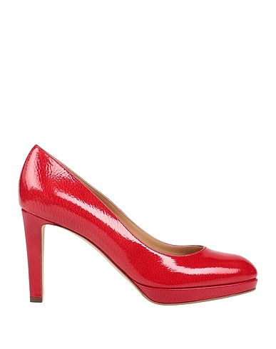 SERGIO ROSSI Pump Red Soft Leather