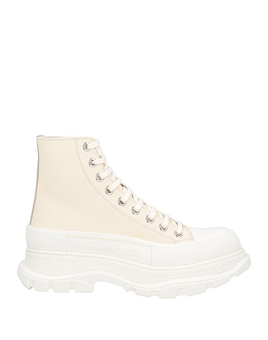 MCQUEEN Sneakers Ivory Calfskin