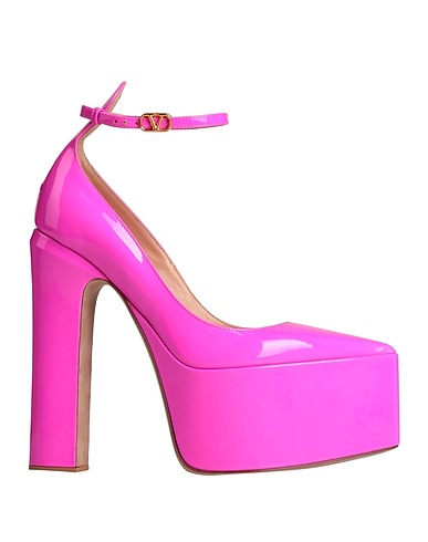 VALENTINO GARAVANI Pump Fuchsia Soft Leather