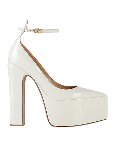 VALENTINO GARAVANI Court Ivory Soft Leather