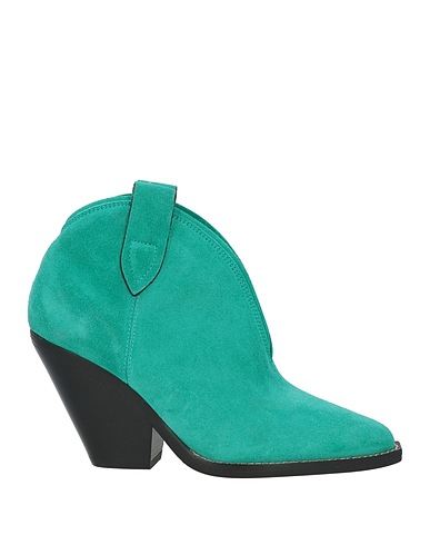 ISABEL MARANT Stivaletti Turchese Pelle di vitello