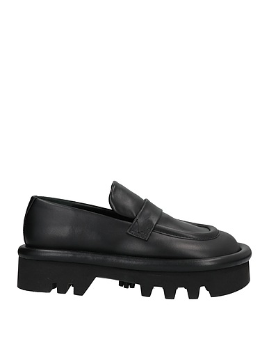 JW ANDERSON Loafers Black Calfskin