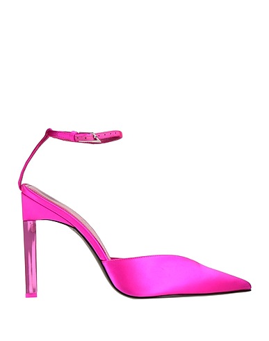 THE ATTICO Pump Fuchsia Leather, Textile fibers