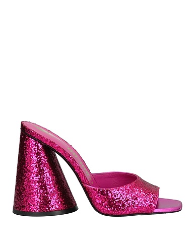 THE ATTICO Sandals Magenta Soft Leather