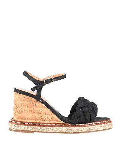 CASTAÑER Espadrilles Black Textile fibres
