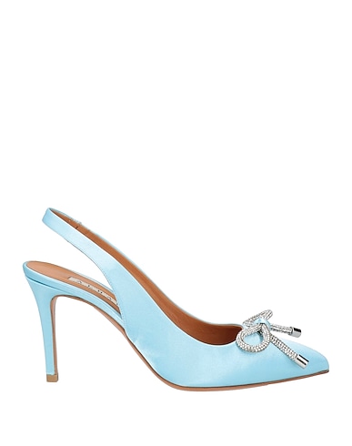 ALBANO Pump Sky blue Textile fibers