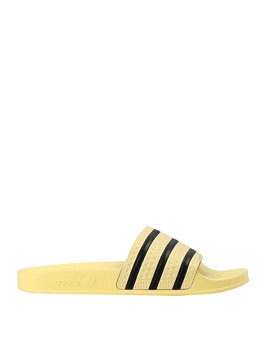 ADIDAS ORIGINALS Sandals ADILETTE SLIDES
 Pastel yellow Textile fibres