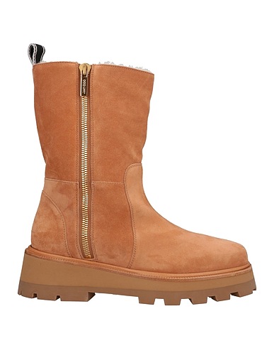 JIMMY CHOO Ankle boot Beige Lambskin