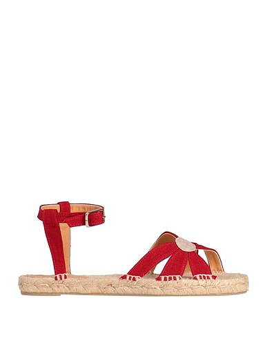 CASTAÑER Espadrilles Red Textile fibers