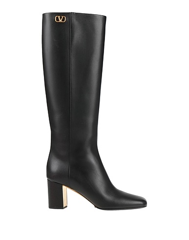 VALENTINO GARAVANI Boots Black Soft Leather