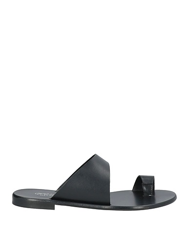 GUJA MILANO Flip flops Black Cowhide