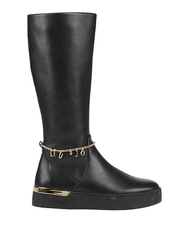LIU •JO Boots Black Textile fibres