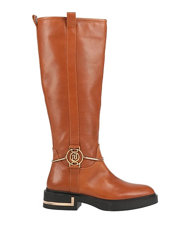 LIU •JO Boots Tan Calfskin