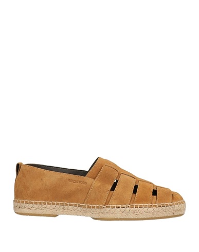 SERGIO ROSSI Espadrilles Camel Leather