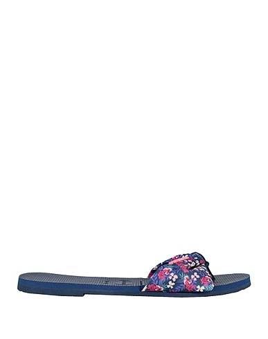 HAVAIANAS Flip flops Navy blue Textile fibres