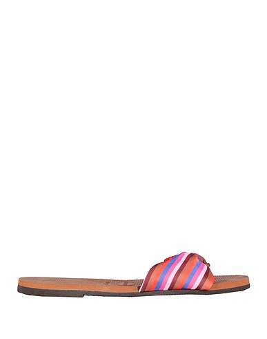 HAVAIANAS Flip flops Pink Textile fibres