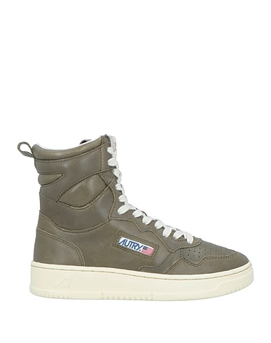 AUTRY Sneakers Verde militare Pelle