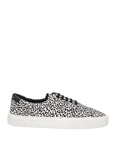 SAINT LAURENT Sneakers White Textile fibres