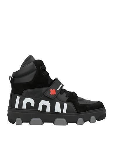 DSQUARED2 Sneakers Black Calfskin