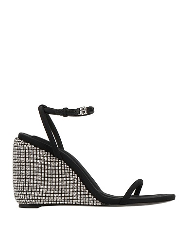 ALEXANDER WANG Sandals Black Textile fibers